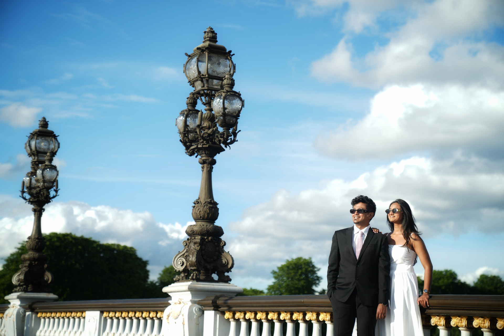 Rini and Samuel in Paris